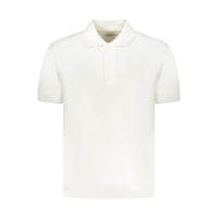 Guess Jeans Weißes Baumwoll-Poloshirt für Männer