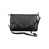 Calvin Klein Schwarze Baumwollhandtasche