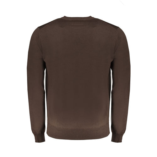 Harmont & Blaine Brauner Wollpullover