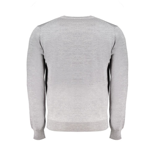 Harmont & Blaine Grauer Pullover aus Wolle