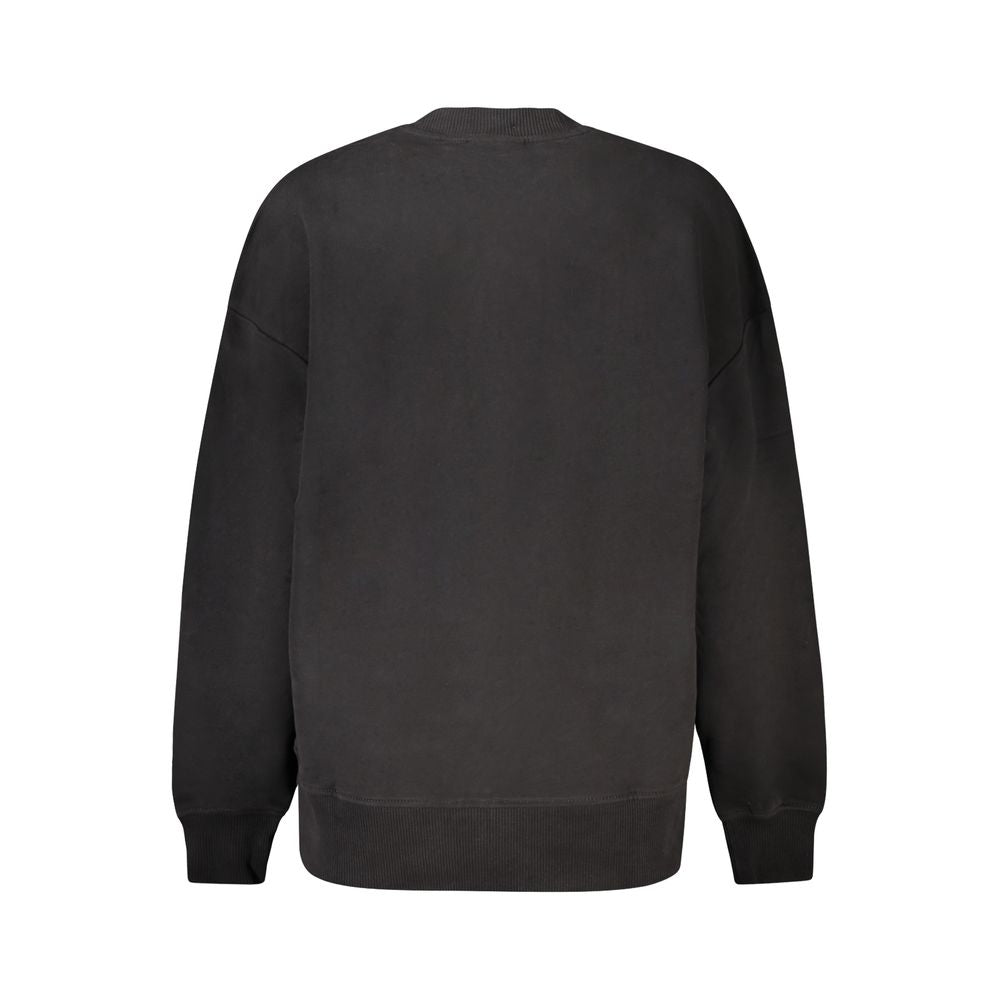 Calvin Klein Schwarzer Baumwollpullover für Frauen