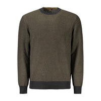 Hugo Boss Schwarzer Baumwollpullover für Männer