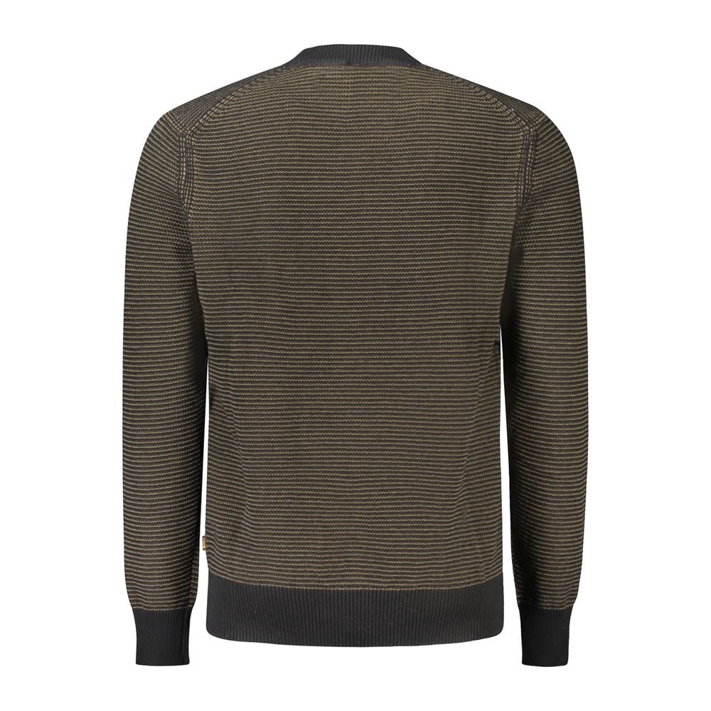 Hugo Boss Schwarzer Baumwollpullover für Männer
