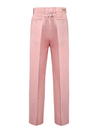 Gucci Hellrosa Baumwollhosen