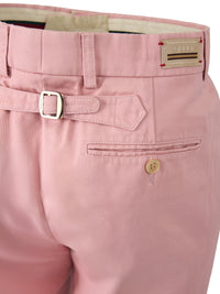 Gucci Hellrosa Baumwollhosen