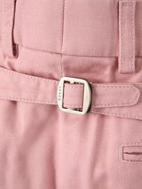 Gucci Hellrosa Baumwollhosen