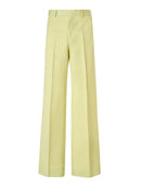Gucci Limonengelbe Polyester-Hose