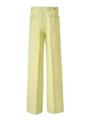 Gucci Limonengelbe Polyester-Hose