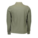 U.S. POLO ASSN. Grünes Baumwoll-Poloshirt für Männer