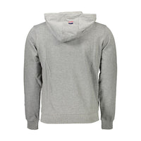 U.S. POLO ASSN. Grauer Baumwollpullover für Männer