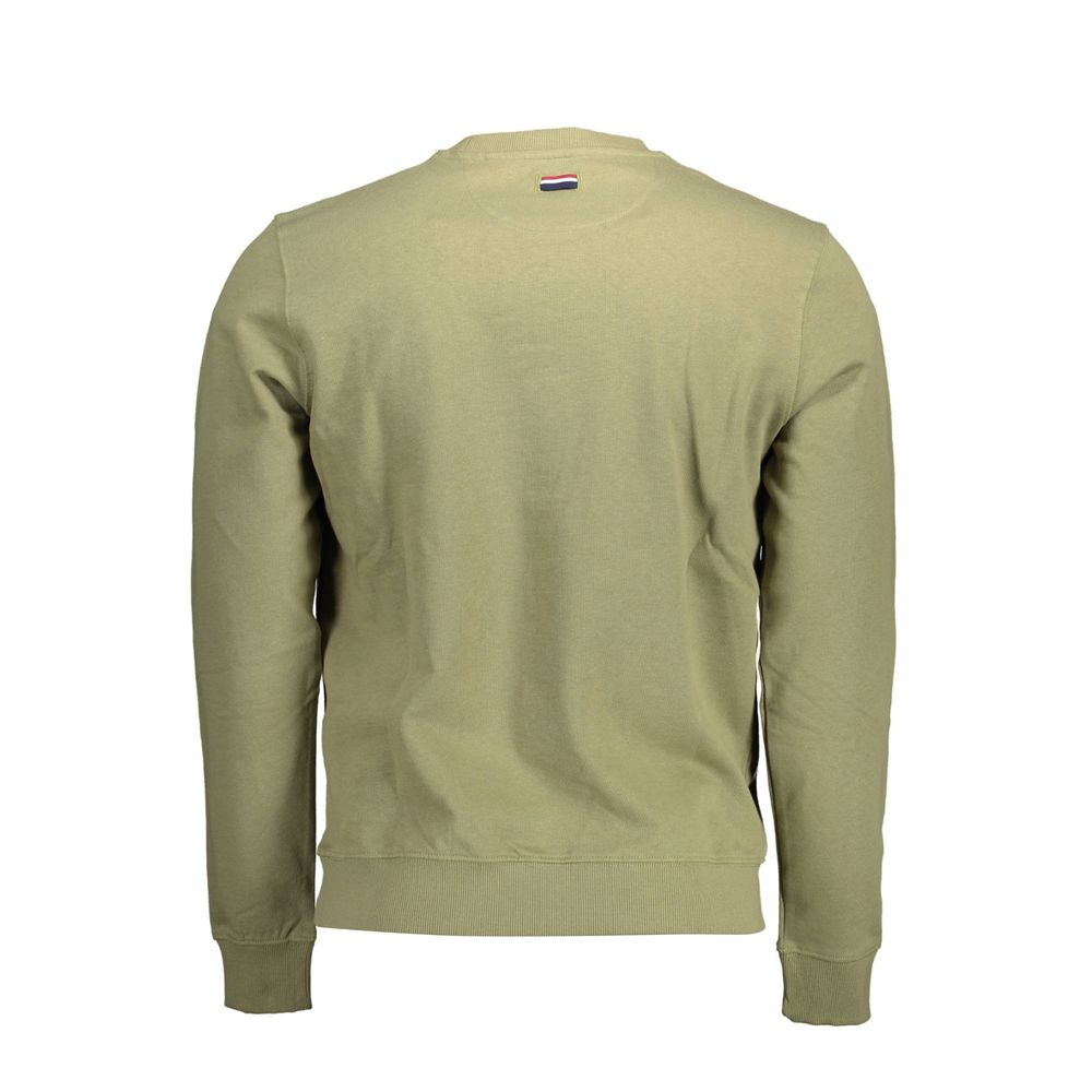 U.S. POLO ASSN. Grüner Baumwollpullover für Männer