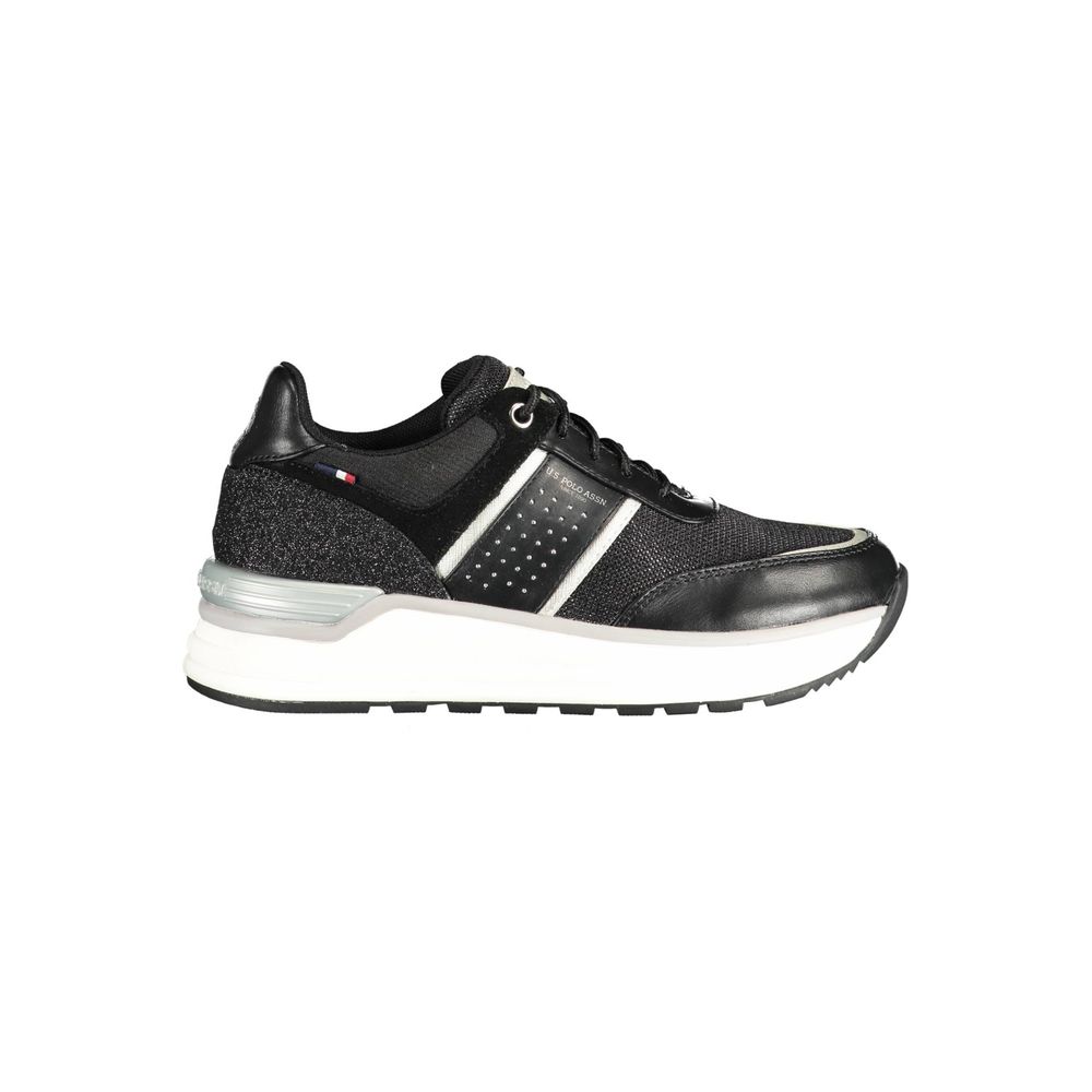 U.S. POLO ASSN. Schwarzer Polyester Sneaker