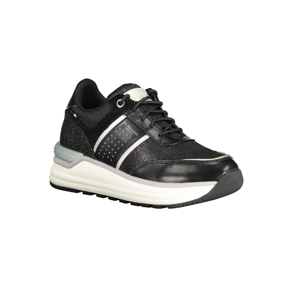 U.S. POLO ASSN. Schwarzer Polyester Sneaker