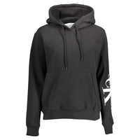 Calvin Klein Schwarzes Baumwoll-Sweatshirt für Frauen