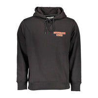 Calvin Klein Schwarzer Baumwollpullover für Männer