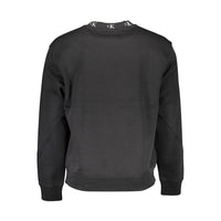 Calvin Klein Schwarzer Baumwollpullover für Männer