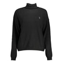 U.S. POLO ASSN. Schwarzer Pullover aus Wolle für Frauen
