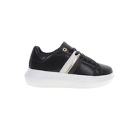 U.S. POLO ASSN. Schwarzer Polyester Damen Sneaker