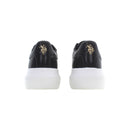 U.S. POLO ASSN. Schwarzer Polyester Damen Sneaker