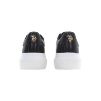 U.S. POLO ASSN. Schwarzer Polyester Damen Sneaker