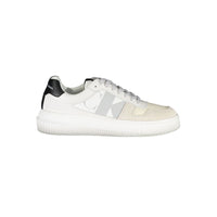 Calvin Klein Sneaker aus weißem Polyester