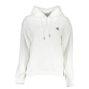 Calvin Klein Weißer Baumwollpullover