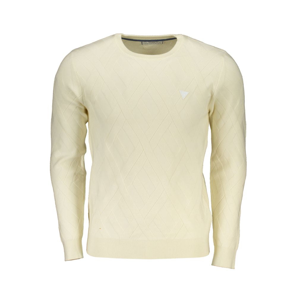 Guess Jeans Schicker Kontrast-Rundhals-Pullover für Männer