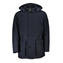 Hugo Boss Blaue Polyamid Herren Jacke