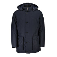 Hugo Boss Blaue Polyamid Herren Jacke