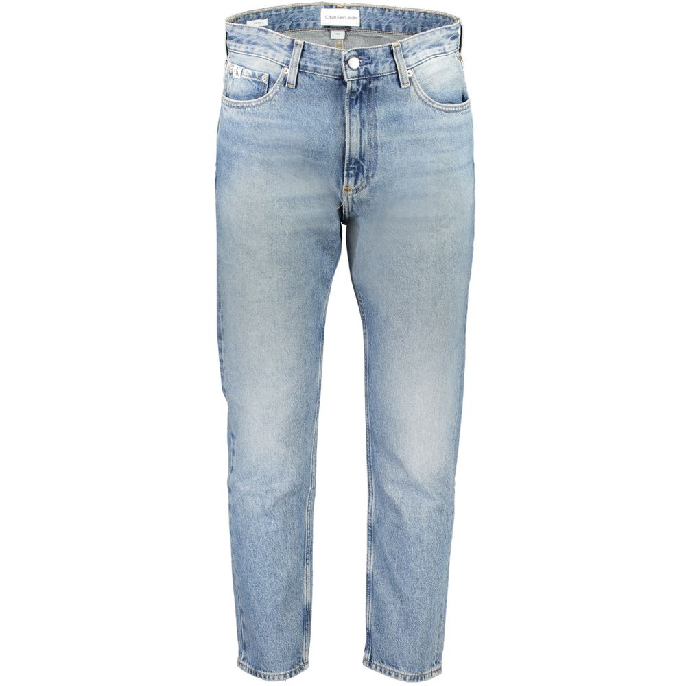 Calvin Klein Hellblaue Baumwolle Herren Jeans