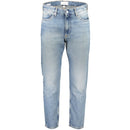 Calvin Klein Hellblaue Baumwolle Herren Jeans