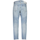 Calvin Klein Hellblaue Baumwolle Herren Jeans