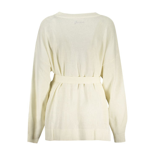 Guess Jeans Weiße Strickjacke aus Acryl für Frauen