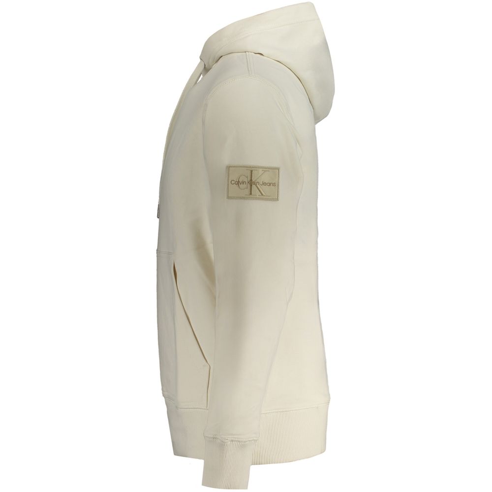Calvin Klein Weißer Baumwollpullover