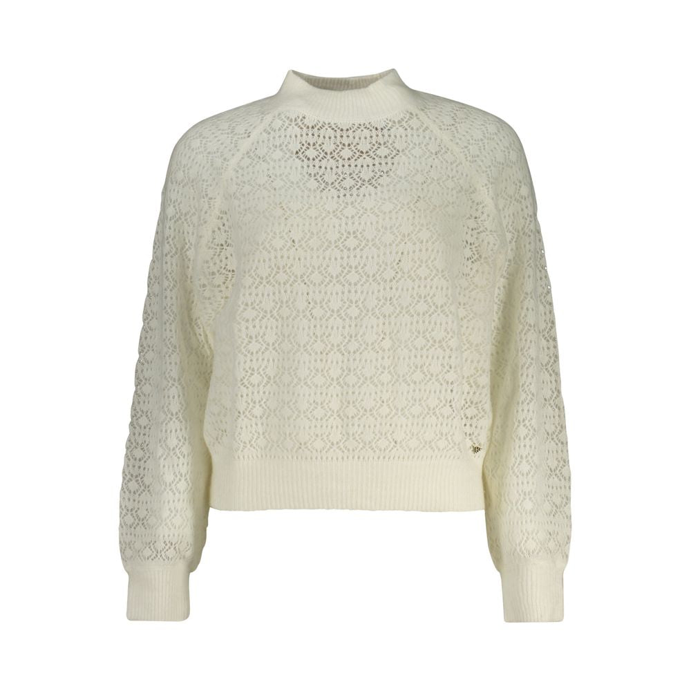 Guess Jeans Weißer Alpaka-Pullover für Frauen