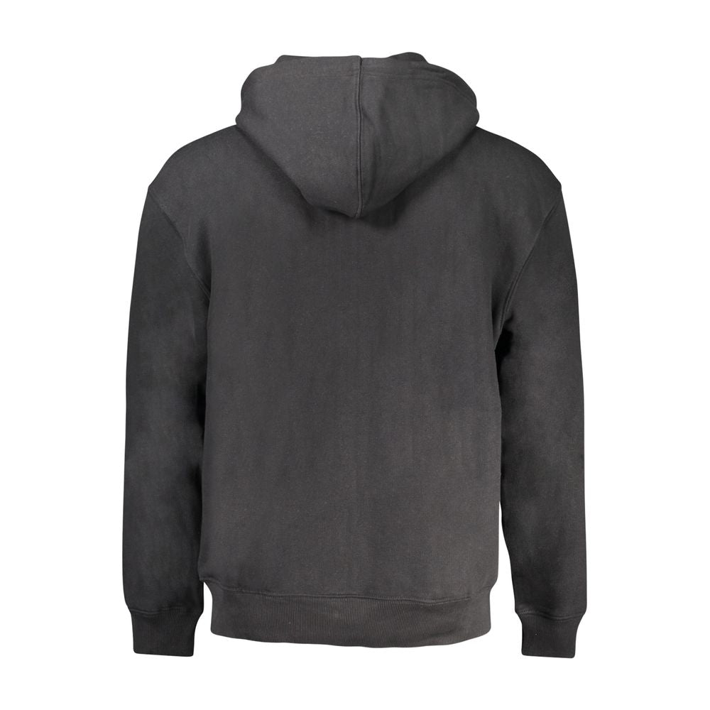 Guess Jeans Schwarzer Baumwollpullover für Männer