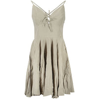 Guess Jeans Grünes Modal Damen Kleid