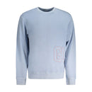 Guess Jeans Hellblauer Baumwollpullover für Männer