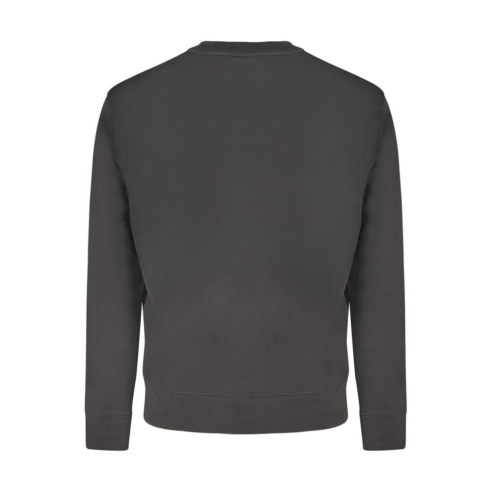 Hugo Boss Schwarzer Baumwollpullover für Männer
