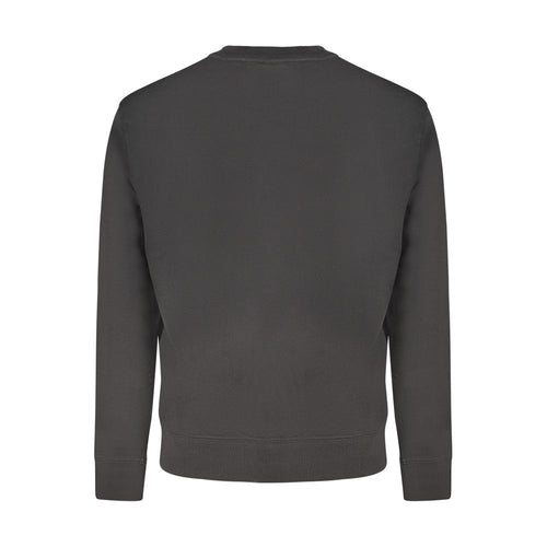 Hugo Boss Baumwoll-Sweatshirt in Schwarz