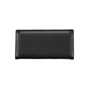 Tommy Hilfiger Elegantes schwarzes Portemonnaie mit zwei Fächern
