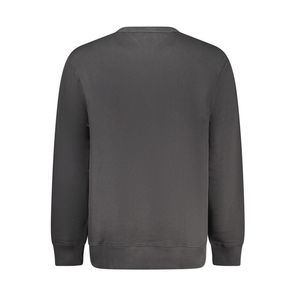 Tommy Hilfiger Schwarzer Baumwollpullover für Männer
