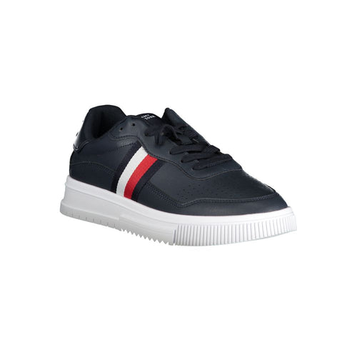 Tommy Hilfiger Blauer Polyester-Sneaker