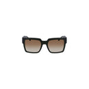 Calvin Klein Braune Kunststoff-Sonnenbrille für Frauen