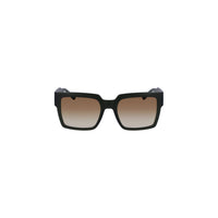 Calvin Klein Braune Kunststoff-Sonnenbrille für Frauen