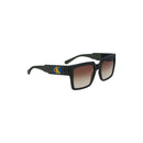 Calvin Klein Braune Kunststoff-Sonnenbrille für Frauen