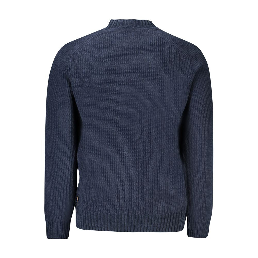 Hugo Boss Blauer Baumwollpullover für Männer