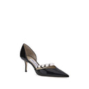 Jimmy Choo Schwarze Kalbshaut Bos Taurus High Heels