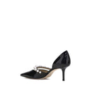 Jimmy Choo Schwarze Kalbshaut Bos Taurus High Heels