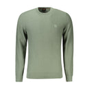 Hugo Boss Grüner Baumwollpullover für Männer